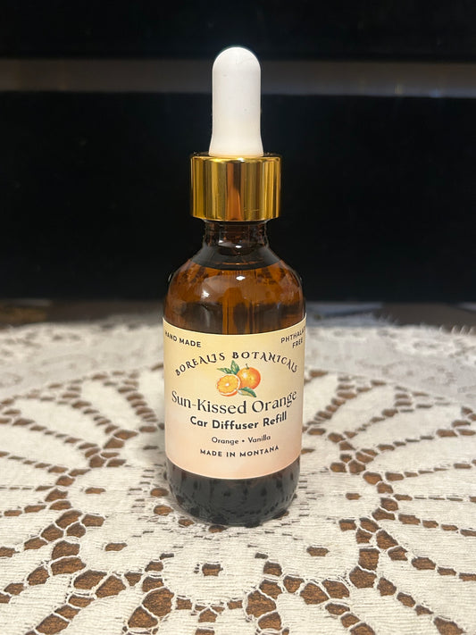 Sun-Kissed Orange-Car Diffuser