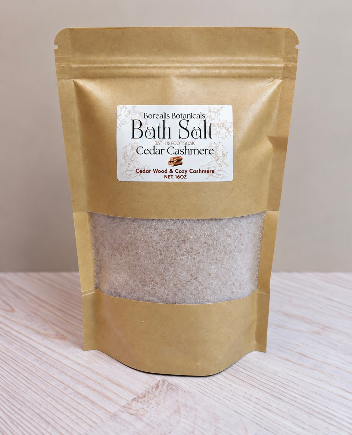 Cedar Cashmere Bath Salt