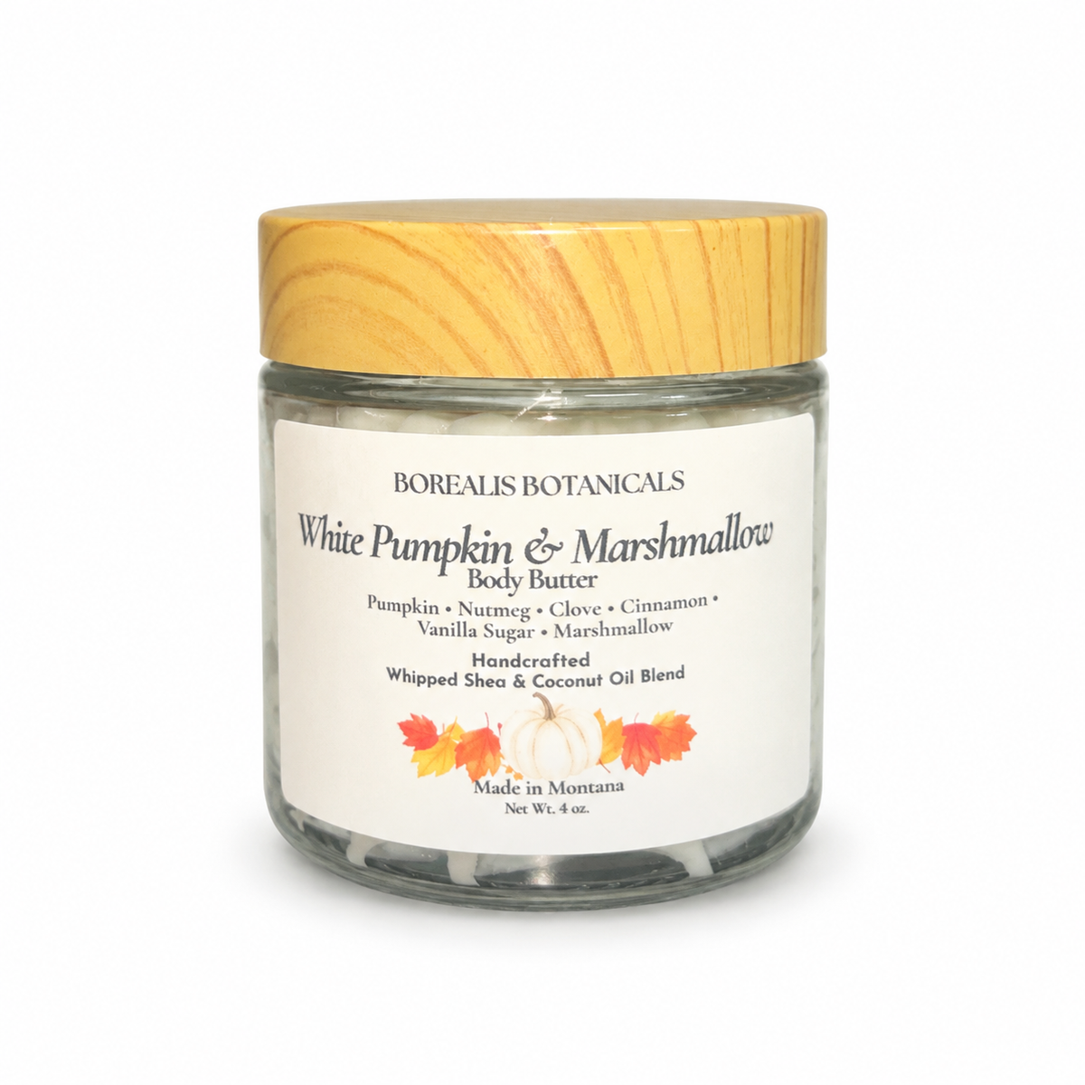 White Pumpkin & Marshmallow Whipped Body Butter