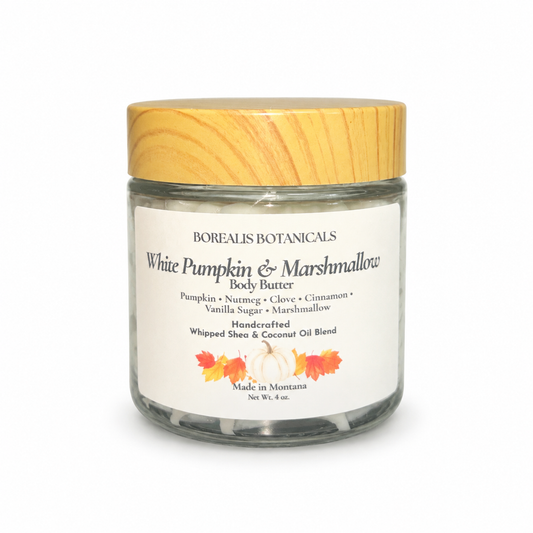 White Pumpkin & Marshmallow Whipped Body Butter