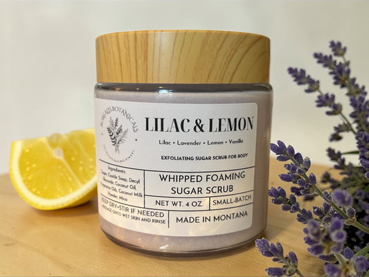 NEW! Lilac & Lemon Whipped Sugar Scrub