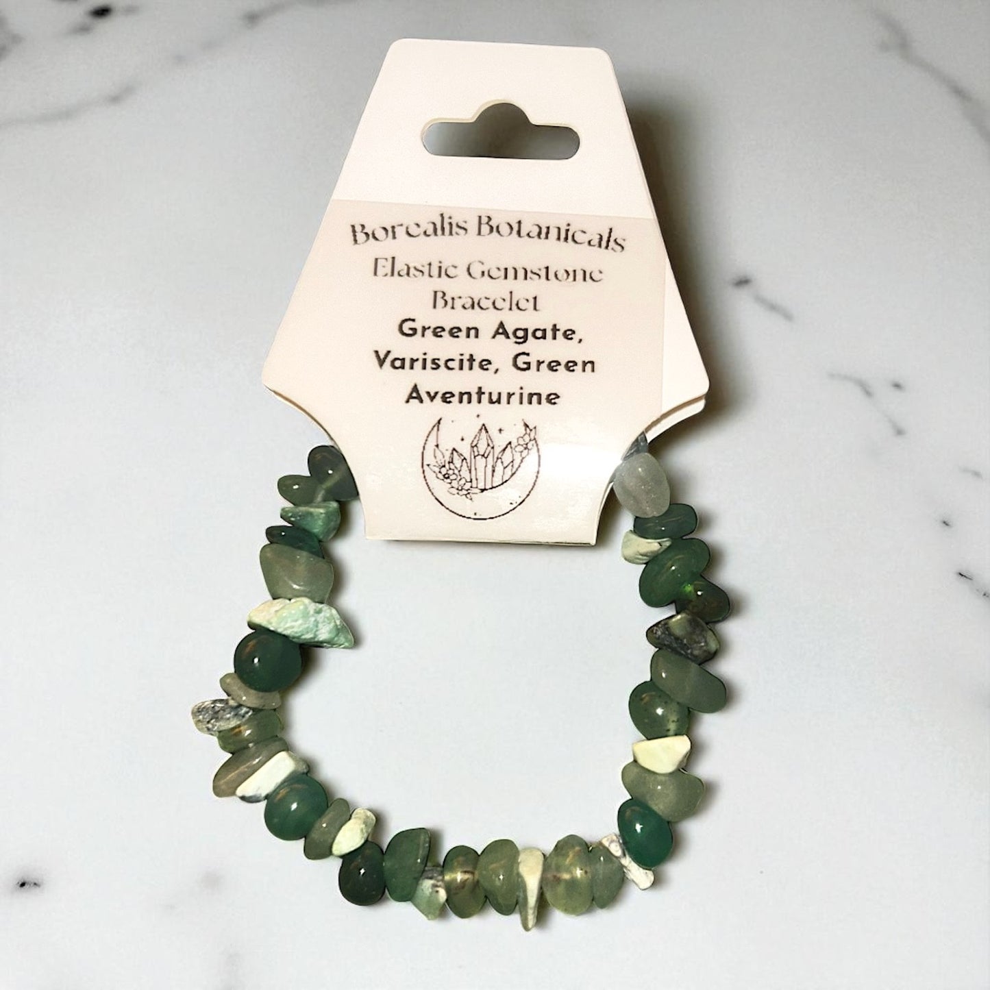 Elastic Gemstone Bracelets