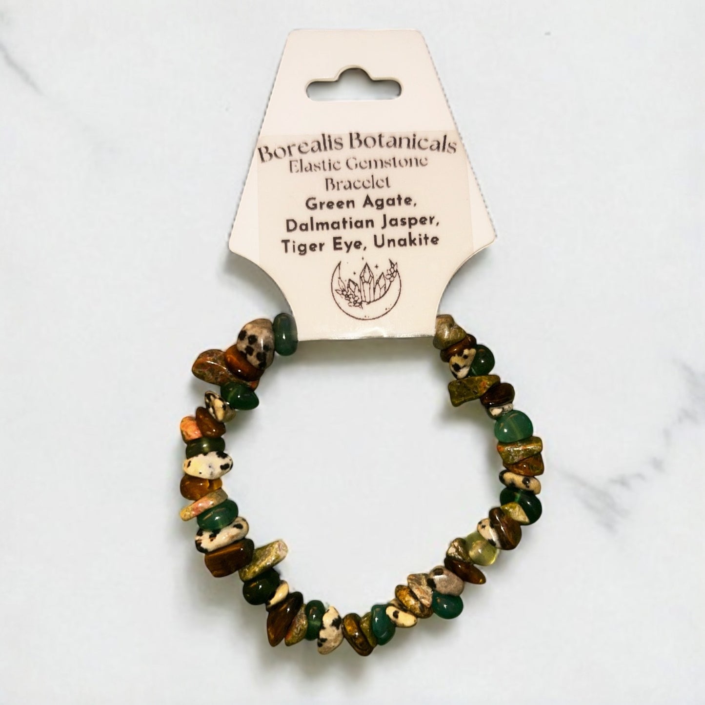 Elastic Gemstone Bracelets