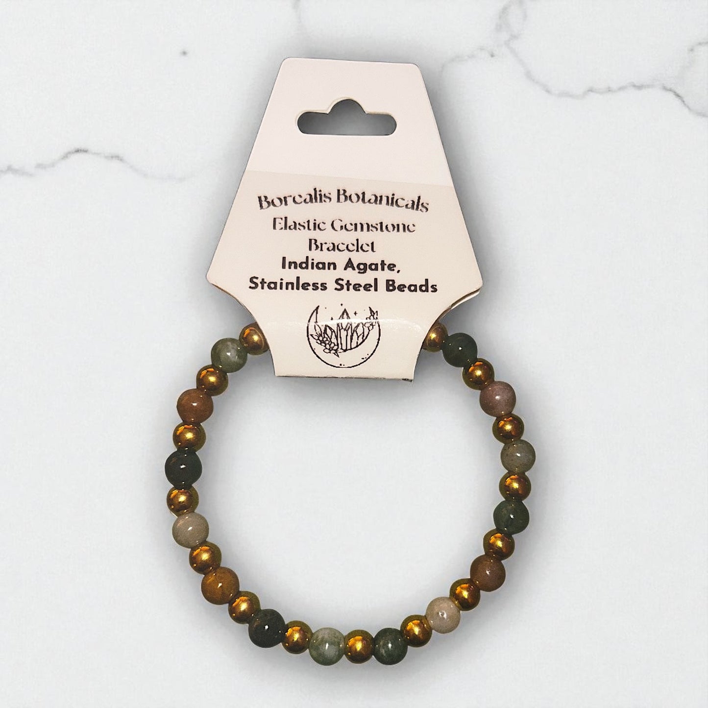 Elastic Gemstone Bracelets
