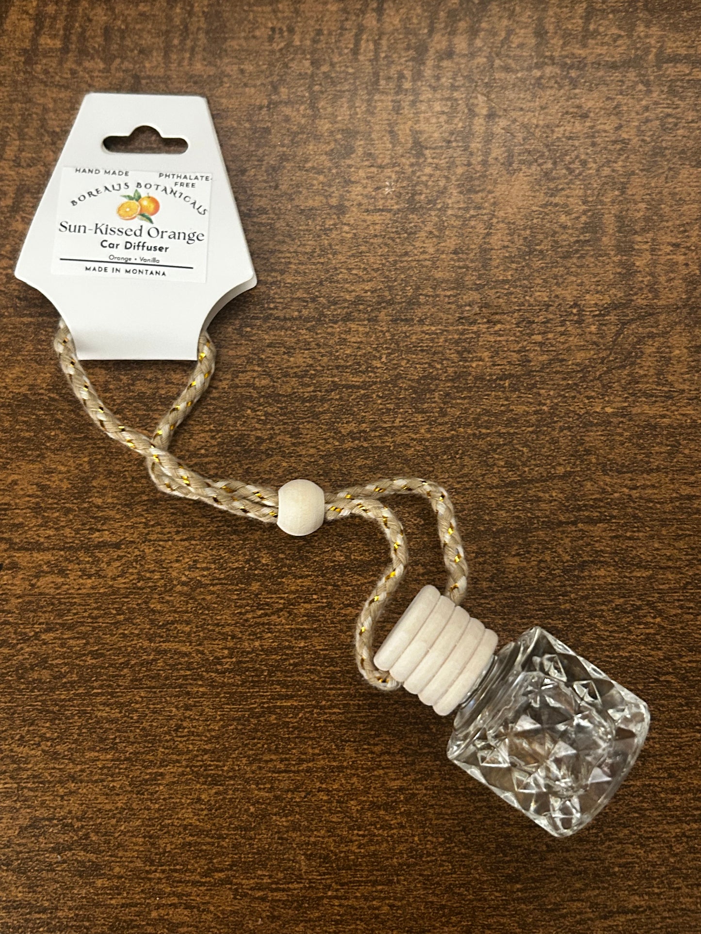 Sun-Kissed Orange-Car Diffuser