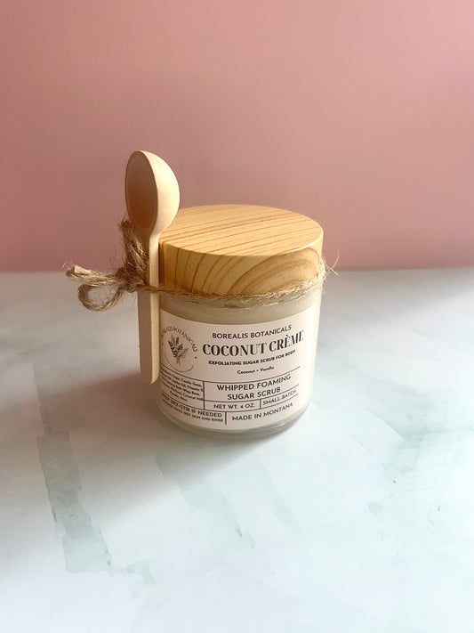 Coconut Crème Whipped Sugar Scrub