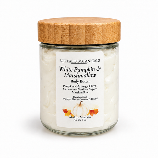 White Pumpkin & Marshmallow Whipped Body Butter
