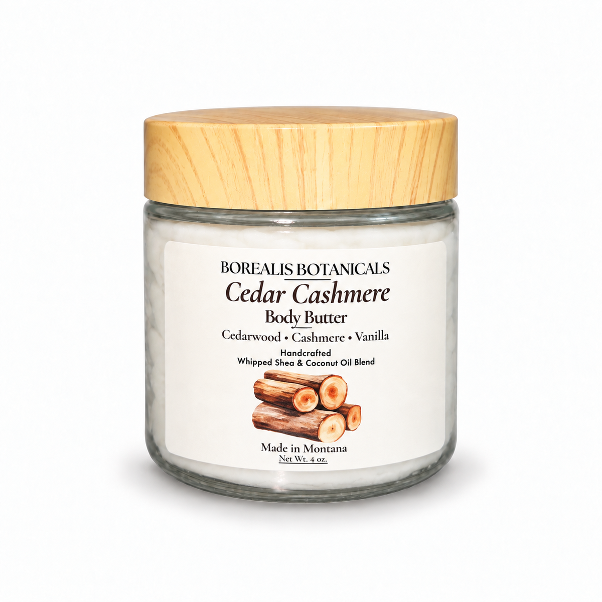 Cedar Cashmere Whipped Body Butter