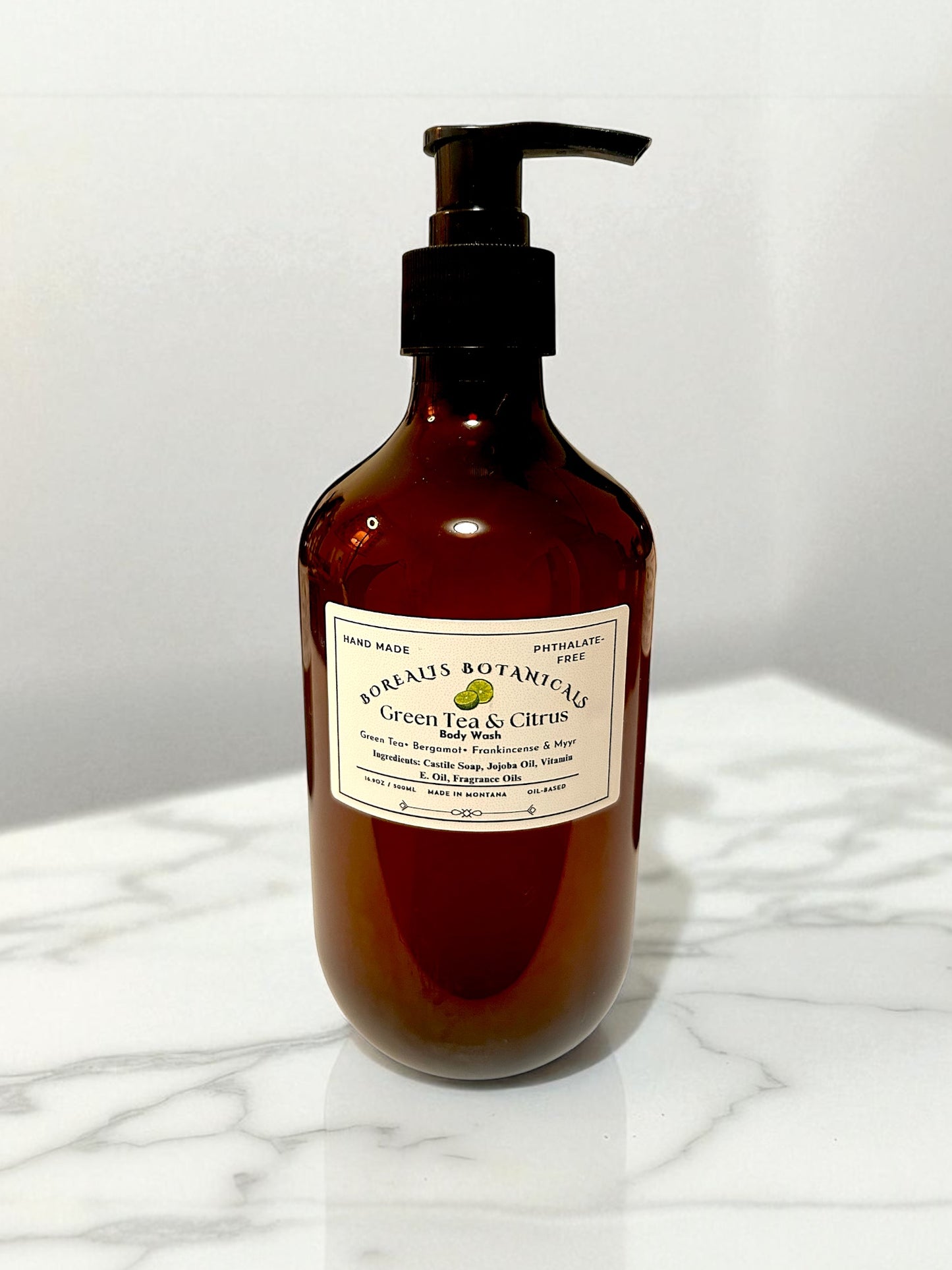 Green Tea & Citrus Body Wash- Clear & Calm Line