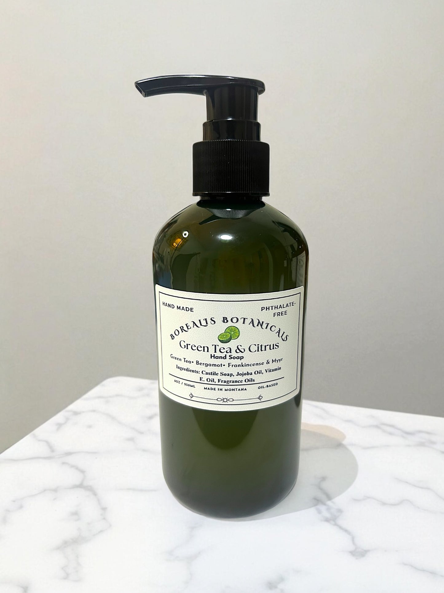 Green Tea & Citrus Hand Soap 250 mL - Clear & Calm Line