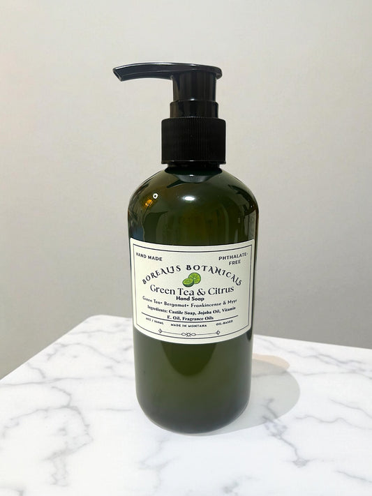 Green Tea & Citrus Hand Soap 250 mL - Clear & Calm Line