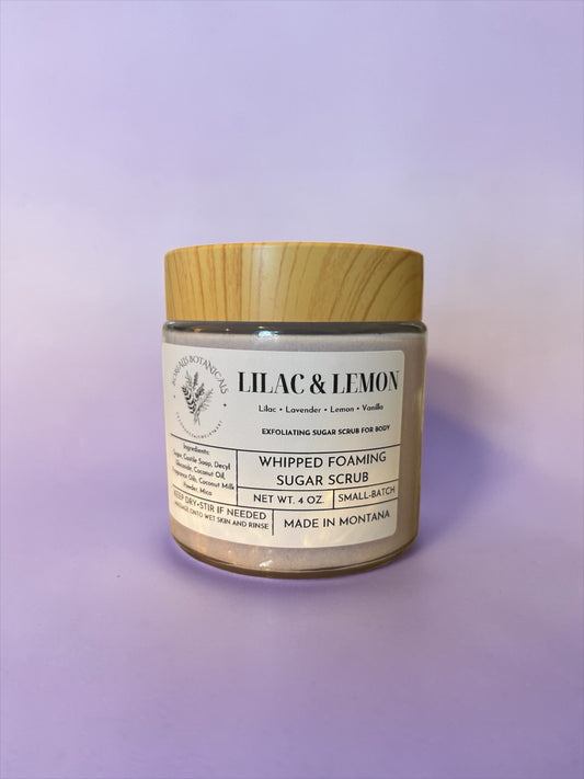 NEW! Lilac & Lemon Whipped Sugar Scrub