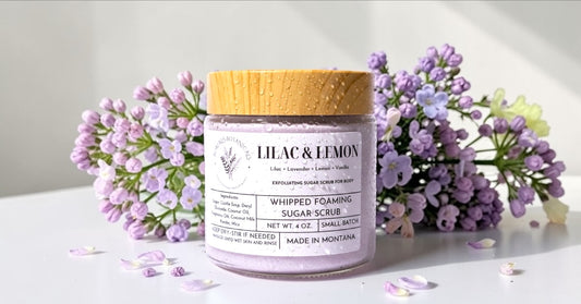 NEW! Lilac & Lemon Whipped Sugar Scrub