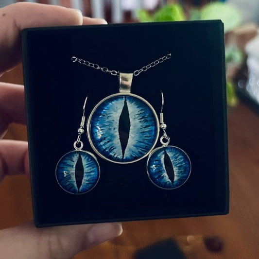 Dragon Eye Necklace & Earring Sets