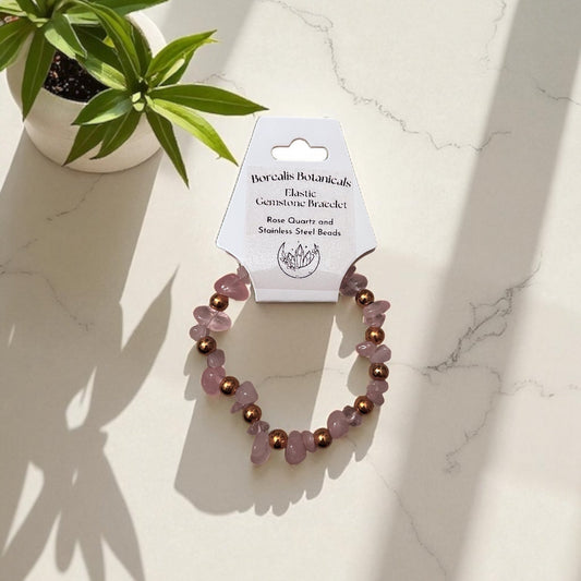 Elastic Gemstone Bracelets