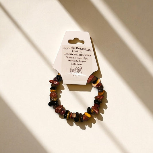 Elastic Gemstone Bracelets