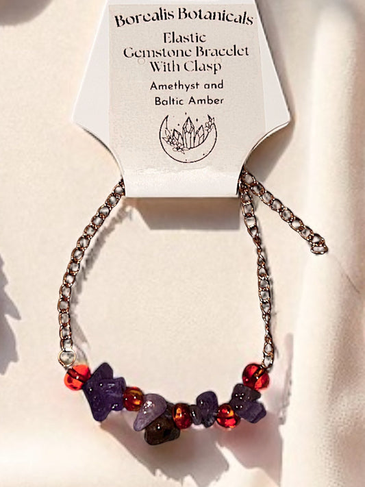 Gemstone Clasp Bracelets