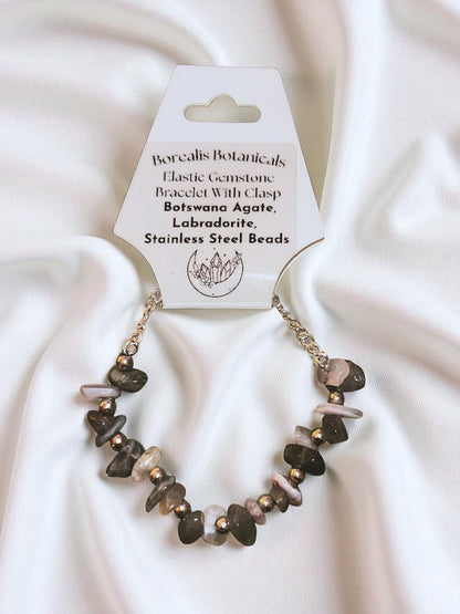 Gemstone Clasp Bracelets
