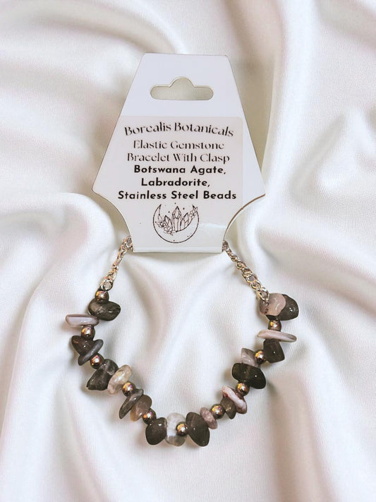 Gemstone Clasp Bracelets