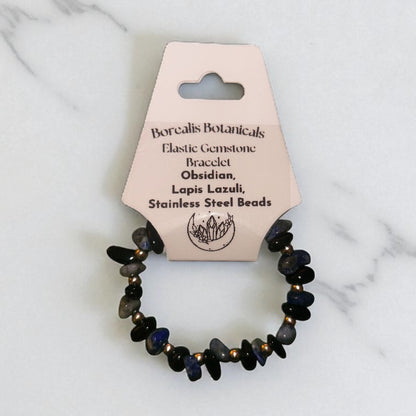 Elastic Gemstone Bracelets