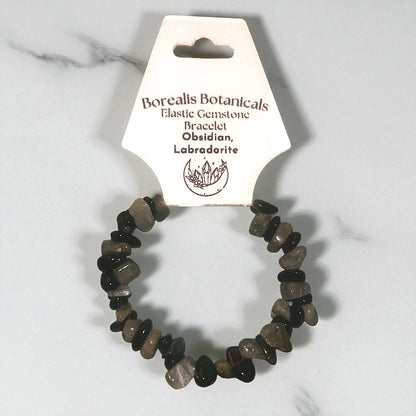 Elastic Gemstone Bracelets