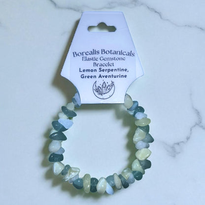 Elastic Gemstone Bracelets