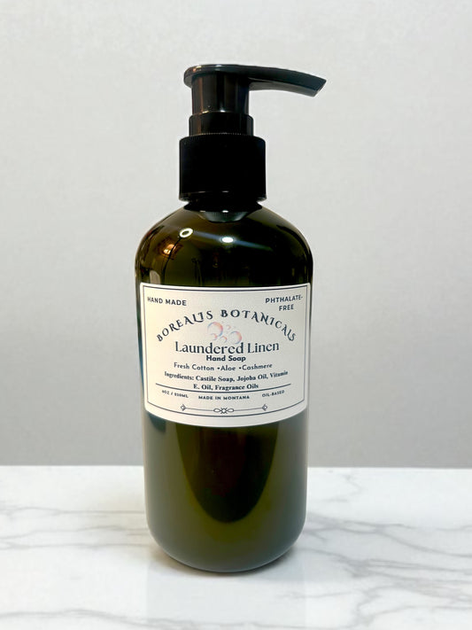 Laundered Linen Hand Soap- Clear & Calm Line