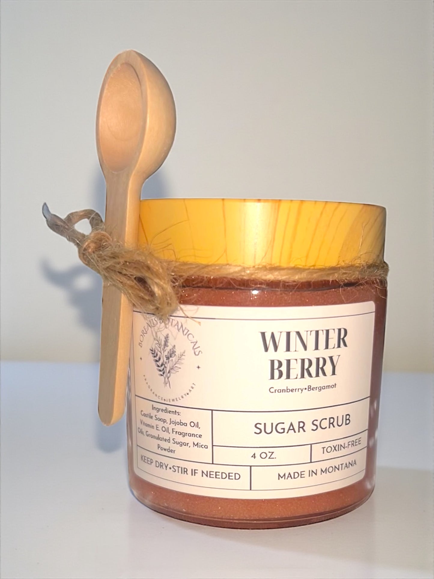 Winter Berry Sugar Scrub